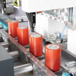 SM 206 – Destornillador de acero de refuerzo de doble cabezal totalmente automático