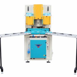 VK 420 – Máquina Muescadora en 90° y Cortadora en V