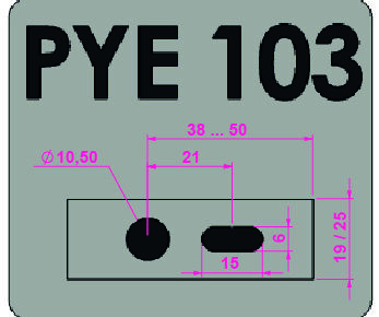 PYE 101 ,PYE 102 ,PYE 103, PYE 104 -Ручной дыропробивной пресс