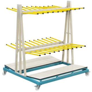 VP 2000 — ТЕЛЕЖКА ДЛЯ ТРАНСПОРТИРОВКИ ВЕРТИКАЛЬНЫХ ПРОФИЛЕЙ