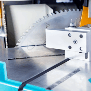 VK 420 – V Cutting & 90° End Notching Machine